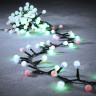 Новогодняя светодиодная гирлянда LUCA LIGHTING, ягодки, мультиколор, 8 функций, 550 ламп, 1400 см 84429
